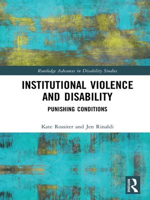 cover image of Institutional Violence and Disability
